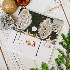 Santa's Sleigh Pack of 6 Christmas Cards Charity Pack