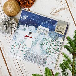 Snowman Pack of 6 Christmas Cards Charity Pack