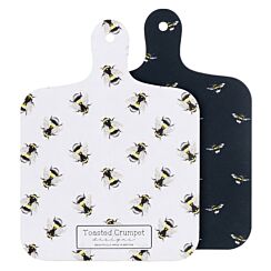 ‘Bumblebees’ Mini Double Sided Chopping Board