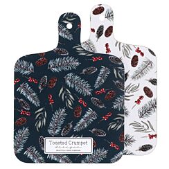 ‘Winter Days & Nights’ Mini Double Sided Chopping Board