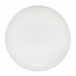 White Coupe 8.5 Inch Buffet Plate