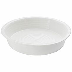 White Round Pie Dish