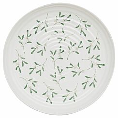 Mistletoe Amor Round Platter