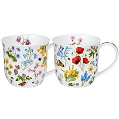 Wild Flowers Cumbrae Set Of 2 Mugs