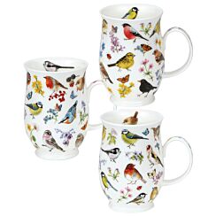 Bird Garden Suffolk Set of 3 Mugs