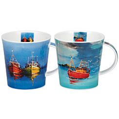 Blue Seas Cairngorm Set of 2 Mugs