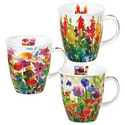 Bright Blooms Nevis Set of 3 Mugs
