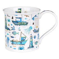 Gold Coast Boats Bute Shape Mug