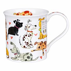 Loveable Dogs Bute Shape Mug