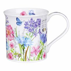 Meadow Breeze Blue Bute Shape Mug