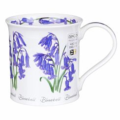 Spring Flowers Bluebell Bute Shape Mug