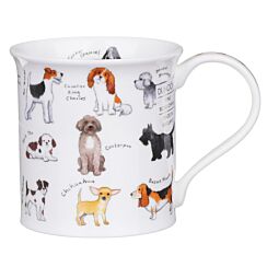 Animal Breeds Dog Bute Shape Mug