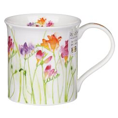 Floral Haze Freesia Bute Shape Mug