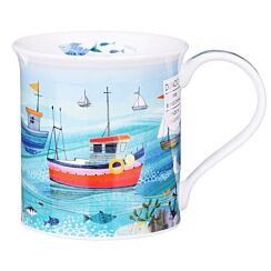 Shore Life Fish Boat Bute Shape Mug