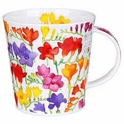 Floral Fiesta Freesia Cairngorm Shape Mug