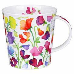 Floral Fiesta Sweat Pea Cairngorm Shape Mug