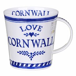 Love Cornwall Cairngorm Shape Mug