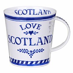 Love Scotland Cairngorm Shape Mug