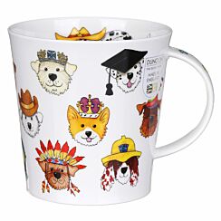 Mad Hatters Dog Cairngorm Shape Mug