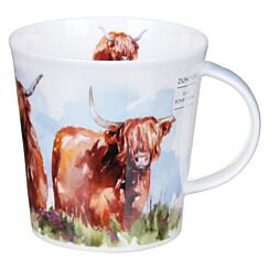 Highland Cows Cairngorm Shape Mug