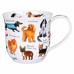 Dog Breeds Cumbrae Shape Mug