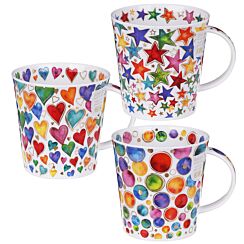 Dazzle Cairngorm Set of 3 Mugs