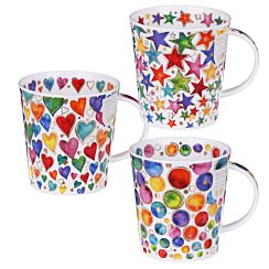 Dazzle Lomond Set of 3 Mugs