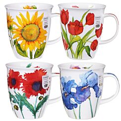 Flora Nevis Set of 4 Mugs