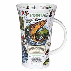 The World Of Fishing Glencoe Shape Mug