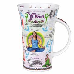 The World of Yoga Glencoe Shape Mug