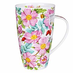 Wild Rose Henley Shape Mug