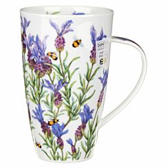 Lavender Henley Shape Mug