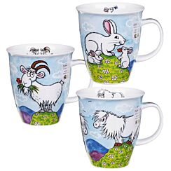 Hilly Billies Nevis Set of 3 Mugs