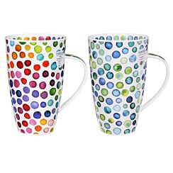 Hot & Cool Spots Henley Set of 2 Mugs