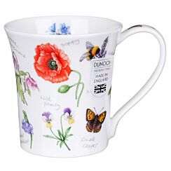 Wayside Poppy Jura Shape Mug