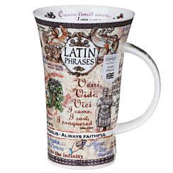 Latin Phrases Glencoe Shape Mug