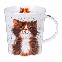 Catter Splatter Tabby Lomond Shape Mug