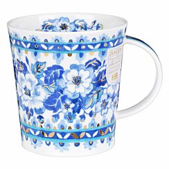 Delft Blue Rose Lomond Shape Mug