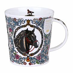 Equus Black Lomond Shape Mug 