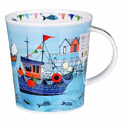 High Tide Fishing Boat Lomond Shape Mug