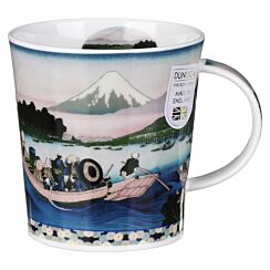 Ukiyo-E Boat Lomond Shape Mug