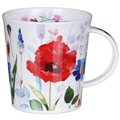 Wild Garden Poppy Lomond Shape Mug 