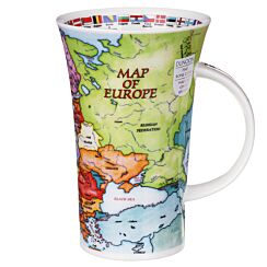 Map of Europe Glencoe shape Mug