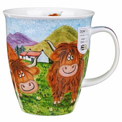 Highland Animals Cow Nevis shape Mug