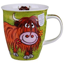 Highland Gang Heelan Coo Nevis shape Mug