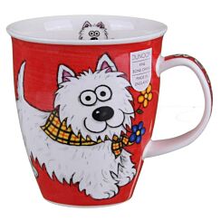 Highland Gang Westie Nevis shape Mug