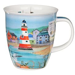 Shoreline Lighthouse Nevis Shape Mug