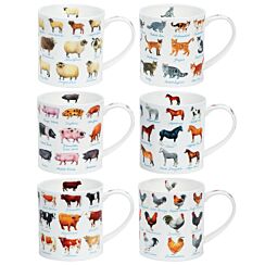 On The Farm Orkney Set of 6 Mugs