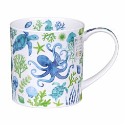 Beneath The Waves Octopus Orkney Shape Mug