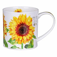 Floral Blooms Sunflower Orkney Shape Mug